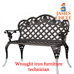 Wrought iron furniture technician Mr. Sachin Sharma in Burdwan